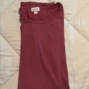 LuLaRoe Maroon T-Shirt